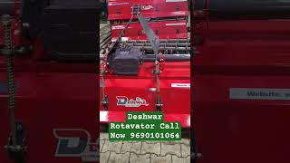 Deshwar Rotavator Best Implement automobile farmtac [upl. by Ainedrag]