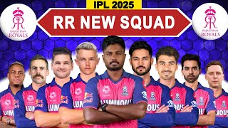 IPL 2025  Rajasthan Royals New Squad  RR Full Players List IPL 2025  RR Squad 2025  Sports Worry [upl. by Agni]