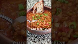 GUISO DE LENTEJAS 🍲 [upl. by Nnylarat]