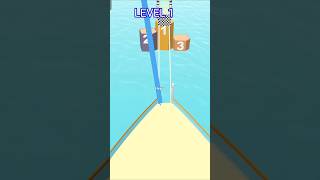 Spiral Bridge Race 3D Level 1 games virelshorts gameshorts viragame shortfeed [upl. by Dareece]