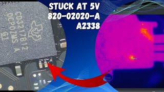 M1 MACBOOK PRO 13quot 2020  82002020A  STUCK AT 5V  ACE 2 CD3217B12 NOT NEGOTIATING 20V [upl. by Ahsai]