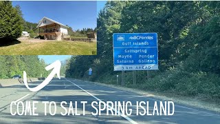 Come to Salt Spring Island with me to tour this beautiful property [upl. by Antsirhc614]