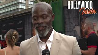 Djimon Hounsou Spills Secrets on A Quiet Place Day One at Hollywood Premiere [upl. by Aytac]