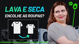 Lava e seca ENCOLHE as roupas [upl. by Ttoile]