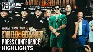 PRESS CONFERENCE HIGHLIGHTS  Canelo Alvarez vs Edgar Berlanga [upl. by Hazel]