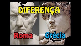 🎨 História da ARTE Diferença entre a Arte GREGA x ROMANA [upl. by Ramiah]