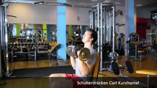 Fitnesstraining  Krafttraining  Übungen im Fitnessstudio • GYM Workout [upl. by Bornstein]