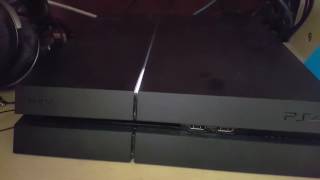 PS4  strange clicking sound hard drive [upl. by Aihsia]