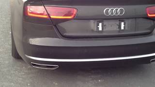 Sportauspuff Audi A8 30L Diesel 2011 by asgsound [upl. by Aicemaj]