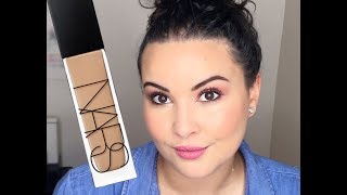 NARS NATURAL RADIANT LONGWEAR FOUNDATION REVIEW  Dry Skin [upl. by Renita619]