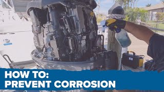 How to Prevent Corrosion on Yamaha Outboard [upl. by Ahsiyt]