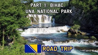 Bihać Una National Park Štrbački buk waterfalls 🇧🇦 [upl. by Anined]