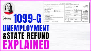 Tax Form 1099G Explained  Is State Refund or Unemployment Taxable [upl. by Buffum]