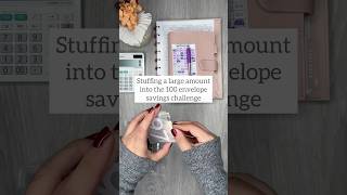 100 Envelope Challenge Savings Challenge cashenvelopes 100envelopechallenge [upl. by Eneleuqcaj]