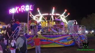 THRILL LOOPING RIDE quotROKNROLLquot  OUR LADYS OF LOURDES FAIR USA 2018 [upl. by Notserk]