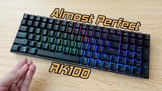 Royal Kludge RK100 Review  Best Value Mechanical Keyboard [upl. by Ephrayim]