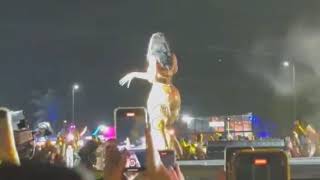 140423 Cardi B  Bodak Yellow Performance at Rollingloud 2023 in Thailand [upl. by Ahsiya]