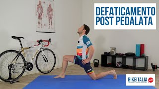 Lezione pratica Defaticamento post pedalata [upl. by Alyehc]