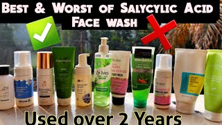 Best ✅ and Worst❌ of Salicylic Acid Face Wash [upl. by Nevla706]