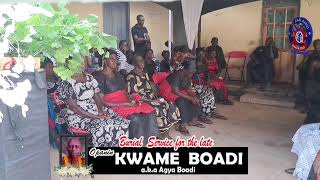 LAST RESPECT OF OP KWAME BOADI AT WAMANAFO [upl. by Eloken]