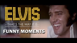 Elvis Presley  Funny Moments 1970 HD [upl. by Oecam]