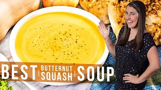 How to Make The Best Butternut Squash Soup  The Stay At Home Chef [upl. by Diann696]