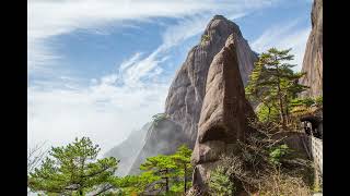 黄山 Huang Mountain one of the most beautiful mountains HuangShan city Anhui province China [upl. by Macmullin]