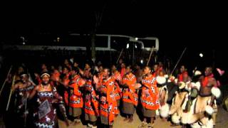 Swazi Traditional Dance 1 [upl. by Follmer]