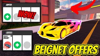 What People Offer For The Beignet Roblox Jailbreak [upl. by Kutzenco]