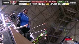 X GAMES BARCELONA 2013  Bob Burnquist  3D HD [upl. by Alyel]