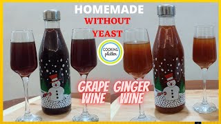 Grape wine and ginger wine recipe  Cooking Platter [upl. by Aivatnuahs206]