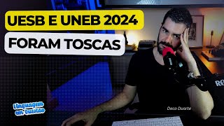 DESABAFO os vestibulares da UNEB e da UESB 2024 foram MUITO toscos [upl. by Eves756]