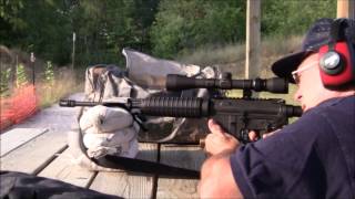 Bushmaster Carbon 15 Accuracy Test  Part 1 [upl. by Mairem]