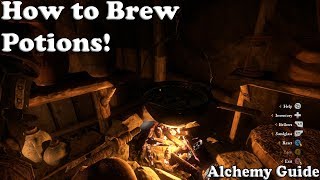 ALCHEMY GUIDE How to Brew Potions  Kingdom Come Deliverance [upl. by Mcgannon]