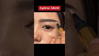 Eyebrow tutorial  Concealer pen eyebrow shaping [upl. by Loralie]