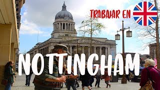 CONSEJOS PARA TRABAJAR EN INGLATERRA  VLOG NOTTINGHAM [upl. by Diskson812]