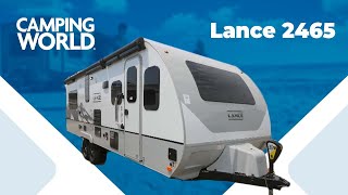 2021 Lance 2465  Travel Trailer  RV Review Camping World [upl. by Nhojleahcim]