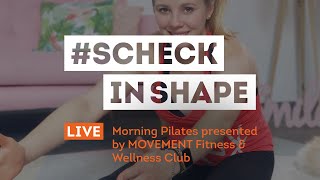 21 Morning Pilates mit MOVEMENT Fitness  ScheckInShape  SportScheck [upl. by Yecnay]