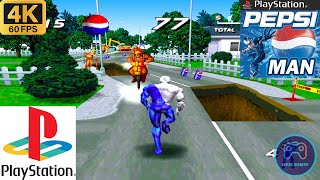 Pepsi Man Gameplay  Duckstation PS1 on PC  Full Game 4K60 [upl. by Ahsienad264]