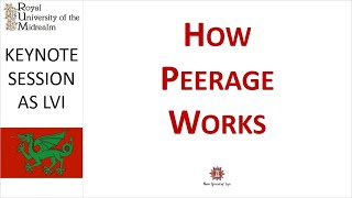 How Peerage Works in the Midrealm aka the Middle Kingdom in the SCA [upl. by Neufer]