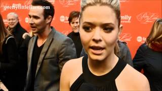 Sasha Pieterse Talks Pretty Little Liars Season 5 [upl. by Lemraj]