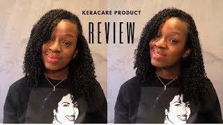 KERACARE  CURLESSENCE Product Line Review [upl. by Nnaylloh]