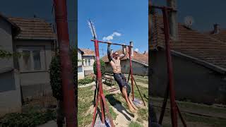 Explosive MuscleUp 10kg rockair rockairworkout muscleup calisthenics hungary tattoos hun [upl. by Yeaton]