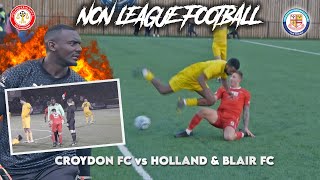 BIG G  “FA KENT CUP QUARTER FINAL” NON LEAGUE FOOTBALL EPISODE 41  Croydon Fc vs Holland amp Blair [upl. by Wolford]