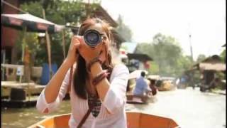 Hearing The Sunshine Part 1  Bangkoks Floating Market  Thailand Tourism [upl. by Notlim126]