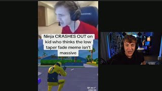 Ninja Reacts To The Ultimate Low Taper Fade Meme Compilation Its Still Massive [upl. by Fawna]