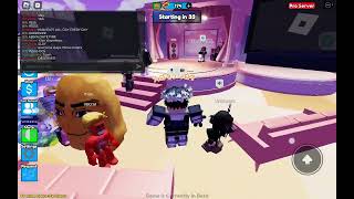 CHAOS FOR 22 MINUTES STRAIGHT gamekaraoke battles on roblox [upl. by Yeniffit]