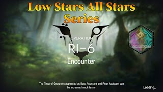 Arknights RI6 Guide Low Stars All Stars [upl. by Allix]