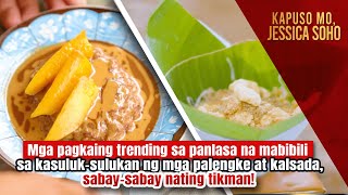 Pagkaing mabibili sa kasuluksulukan ng mga palengke at kalsada tikman  Kapuso Mo Jessica Soho [upl. by Sirap925]