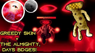 How to get the quotDAYSquot Badge quotTHE ALMIGHTYquot Badge and Greedy skin in BEAR alpha [upl. by Kinson]